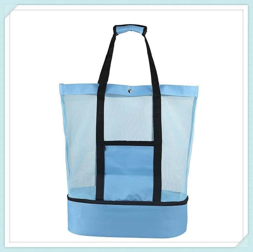 FB-009 Multi functional mesh beach bag 4 beach bag