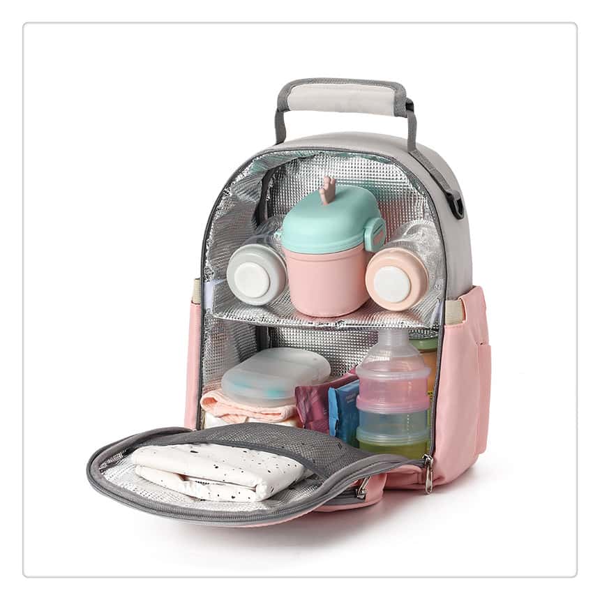 FK-046 milk bag, insulated mommy bag, lunch bag 3 cooler&lunch bag