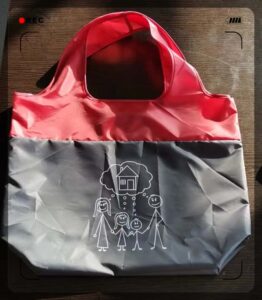 Recycled waterproof eco-friendly shopping bag portable and foldable shopping bag-storage for buying items-pouch-large capacity cloth bag 11 foldable bag