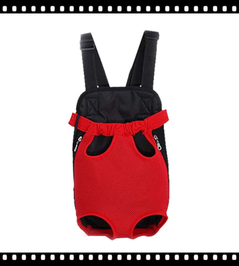 Pet chest bag, suitable for cats and dogs, breathable and portable backpack for outdoor travel, cat four legged pet backpack 2 pet bag
