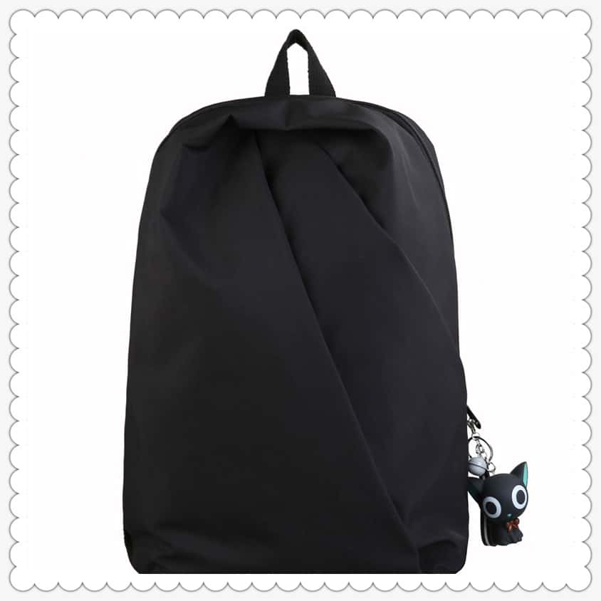 Backpack men's simple Korean version fashion trend middle and high school students backpack travel backpack large capacity computer bag 6 school bag