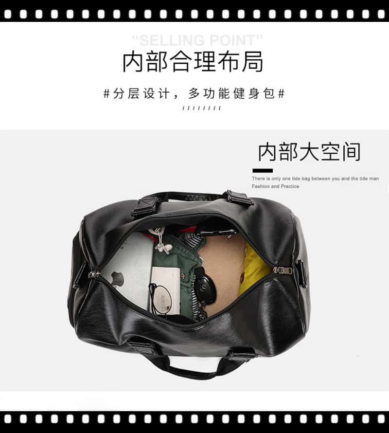 Handheld travel bag, men's backpack, business travel luggage bag, travel bag, clothes bag, shoe compartment, fitness bag, women's bag 3 travel-bag